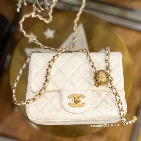 chanel classic mini flap bag gold ball|chanel mini flap bag with top handle.